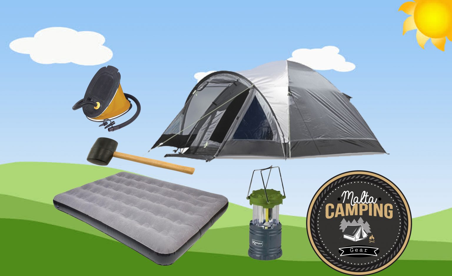 Tent Starter Pack Malta Camping Gear