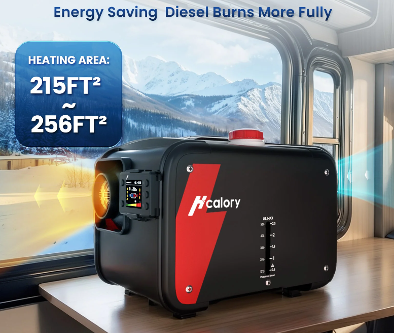 Diesel Heater 8KW Portable 2 Hcalory - Image 3